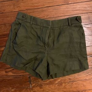 Army Green Chino Shorts